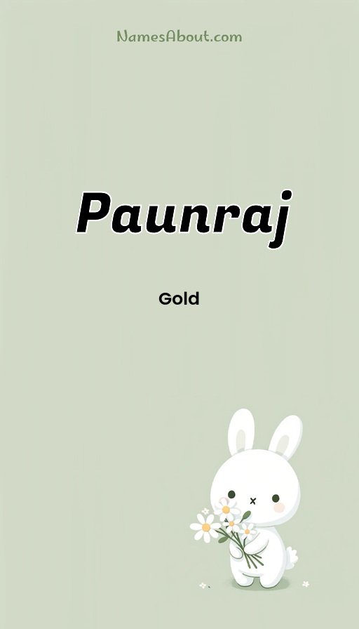 Meaning of Paunraj