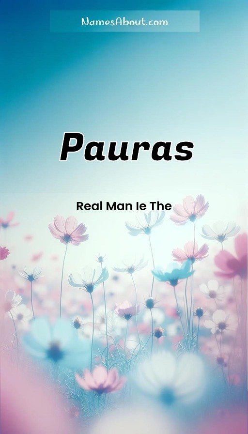 Meaning of Pauras