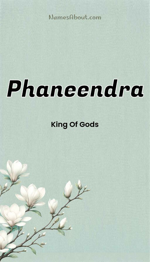 Meaning of Phaneendra