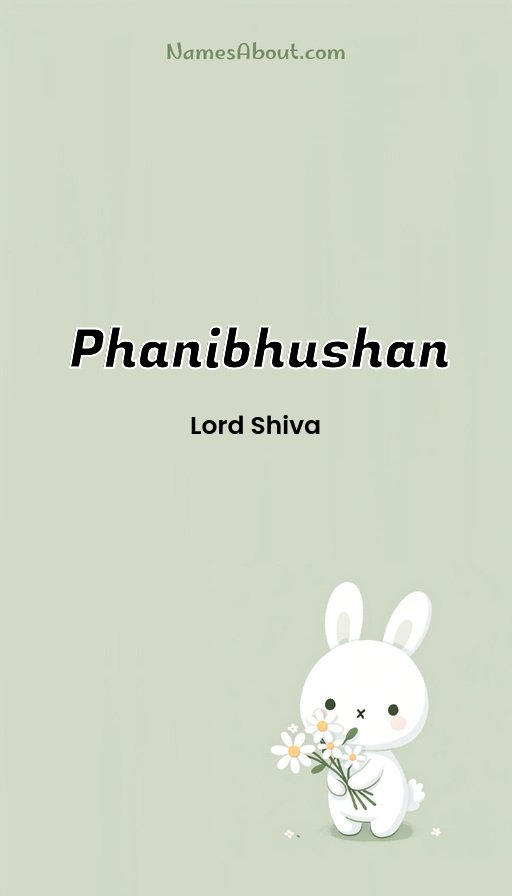Meaning of Phanibhushan