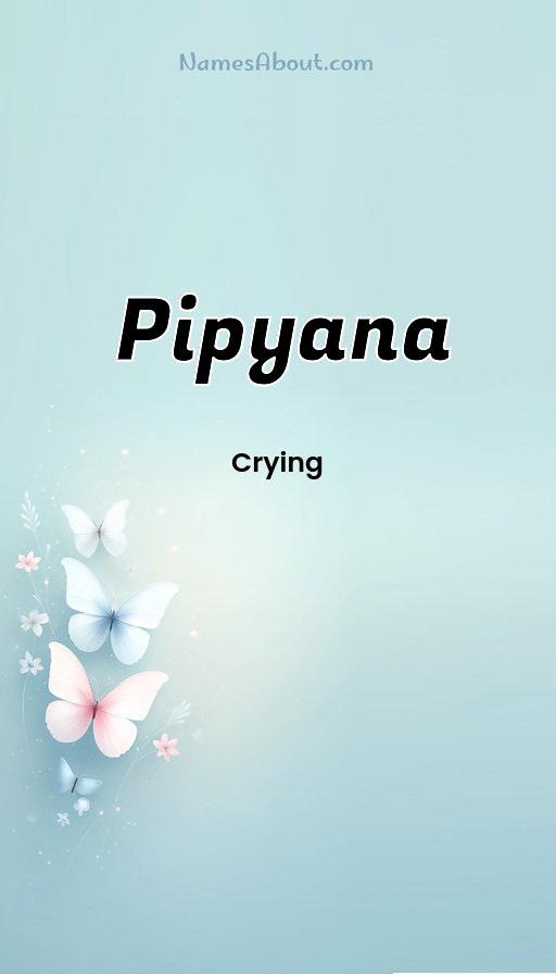 Meaning of Pipyana