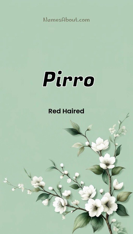 Meaning of Pirro