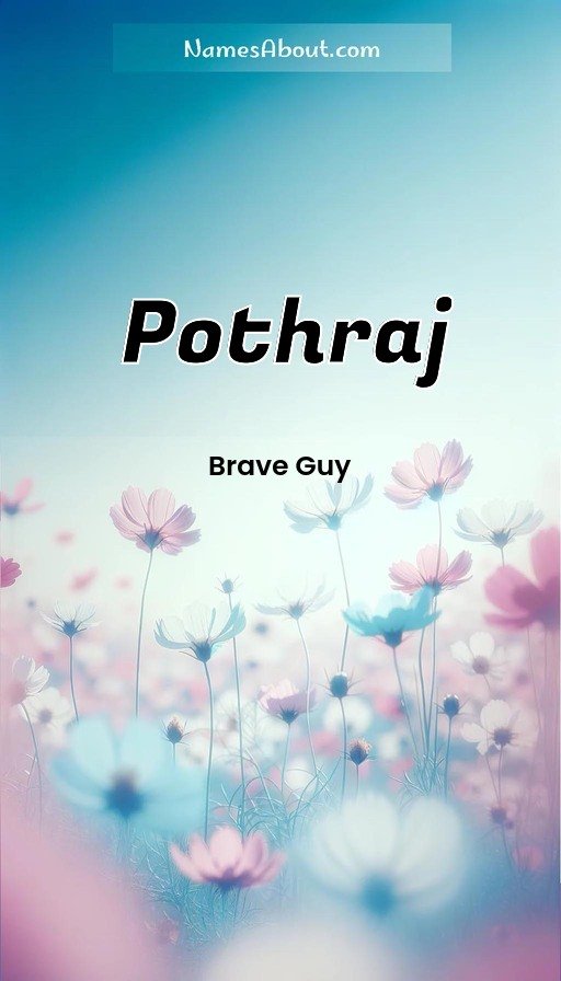 Meaning of Pothraj