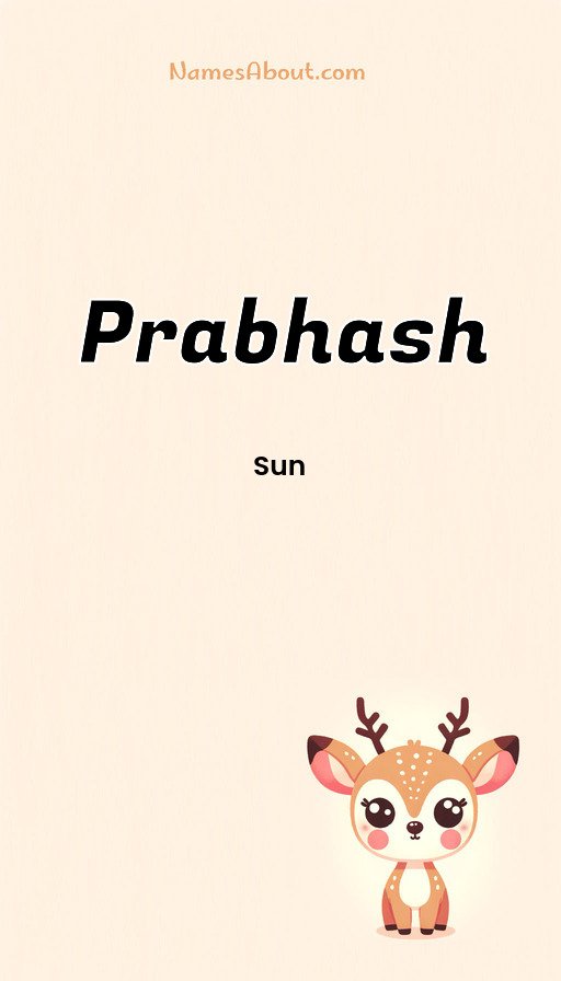 Meaning of Prabhash