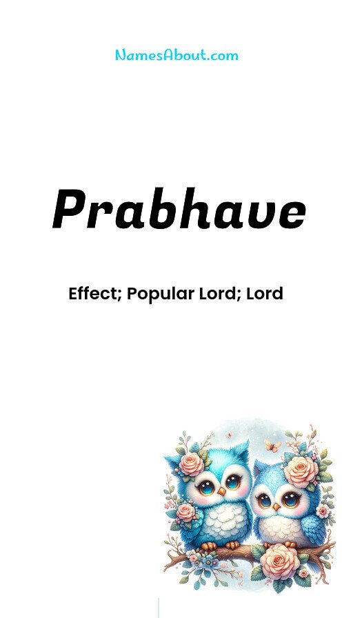 Meaning of Prabhave
