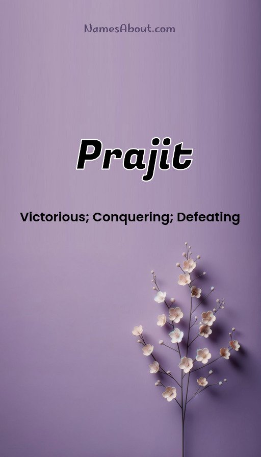 Meaning of Prajit