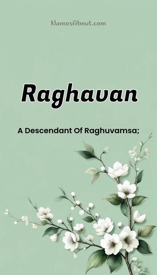 Meaning of Raghavan