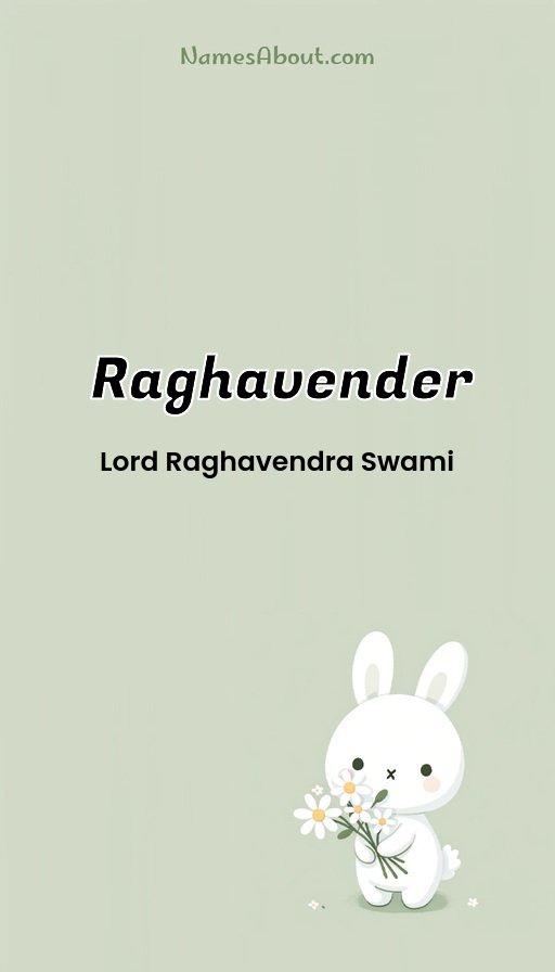 Meaning of Raghavender
