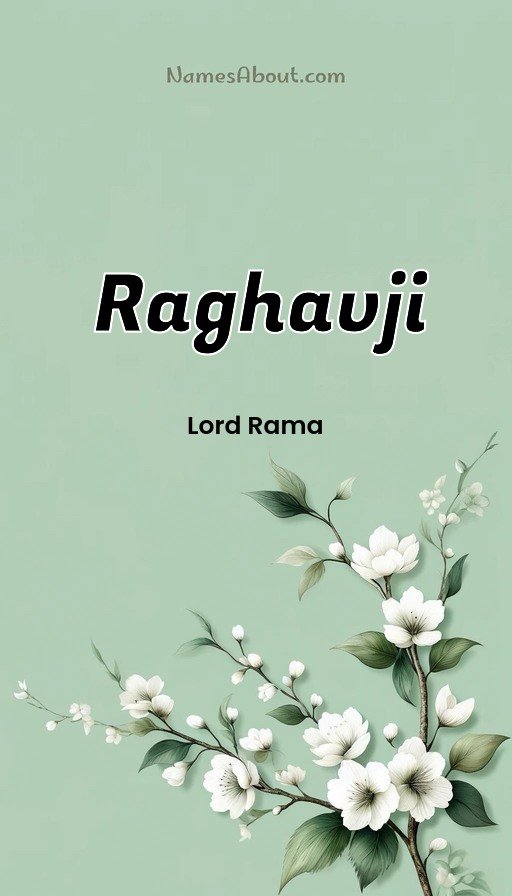 Meaning of Raghavji