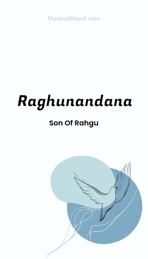 Meaning of Raghunandana