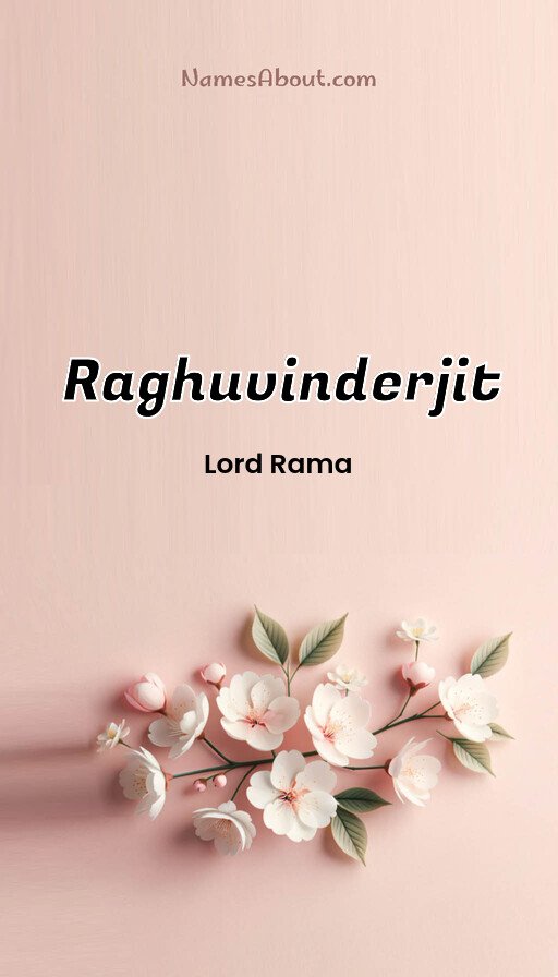 Meaning of Raghuvinderjit