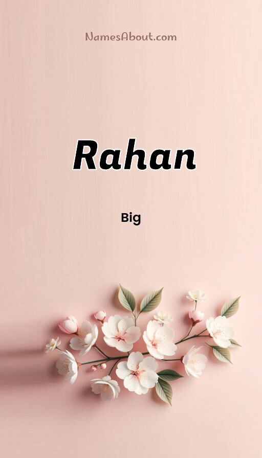 Meaning of Rahan