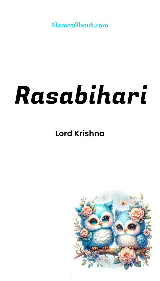 Meaning of Rasabihari