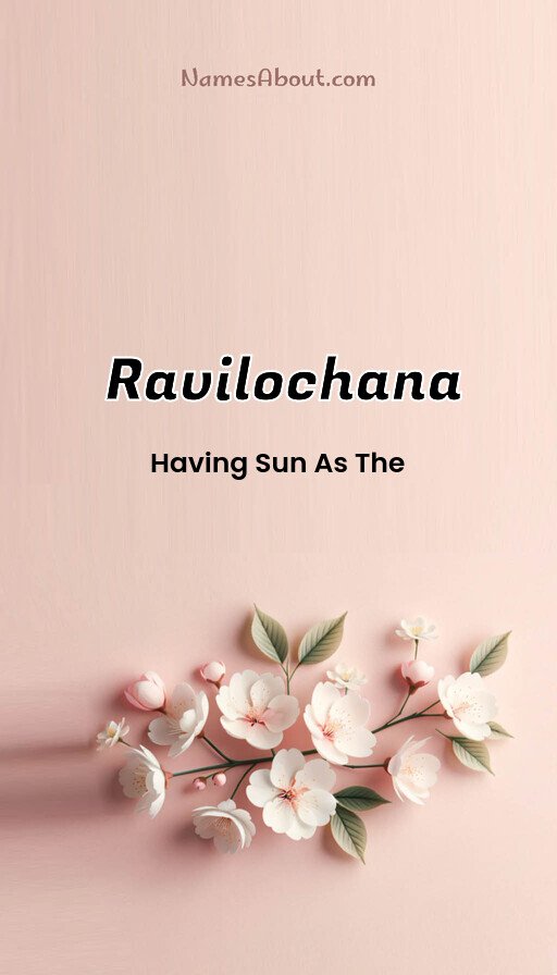 Meaning of Ravilochana