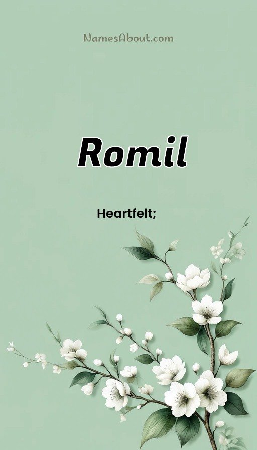 Meaning of Romil