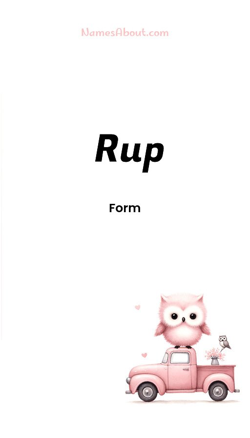Meaning of Rup
