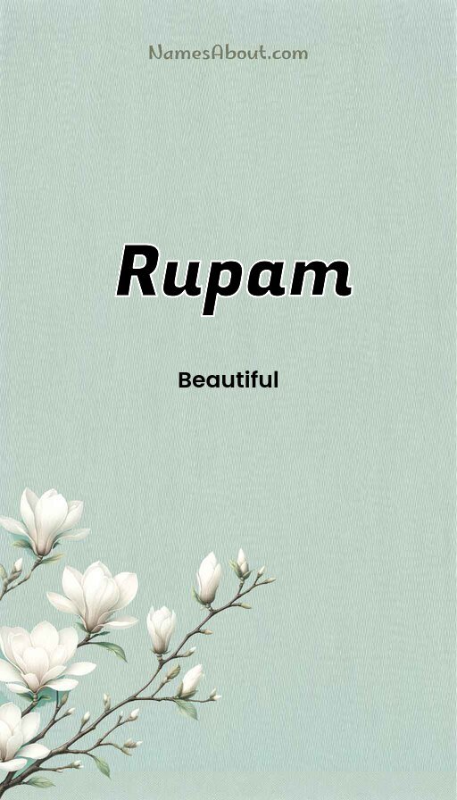 Meaning of Rupam