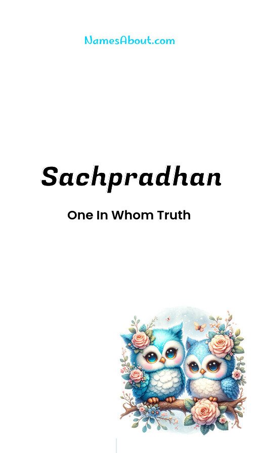 Meaning of Sachpradhan