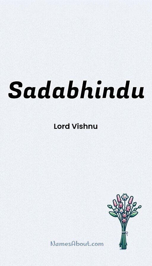 Meaning of Sadabhindu