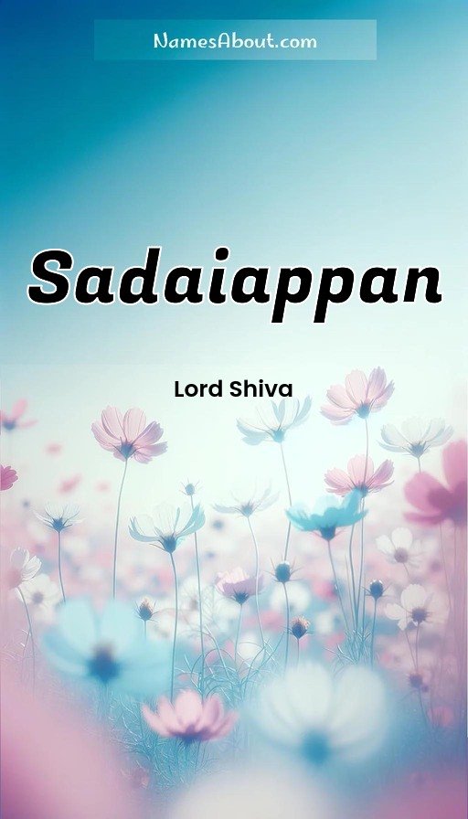 Meaning of Sadaiappan