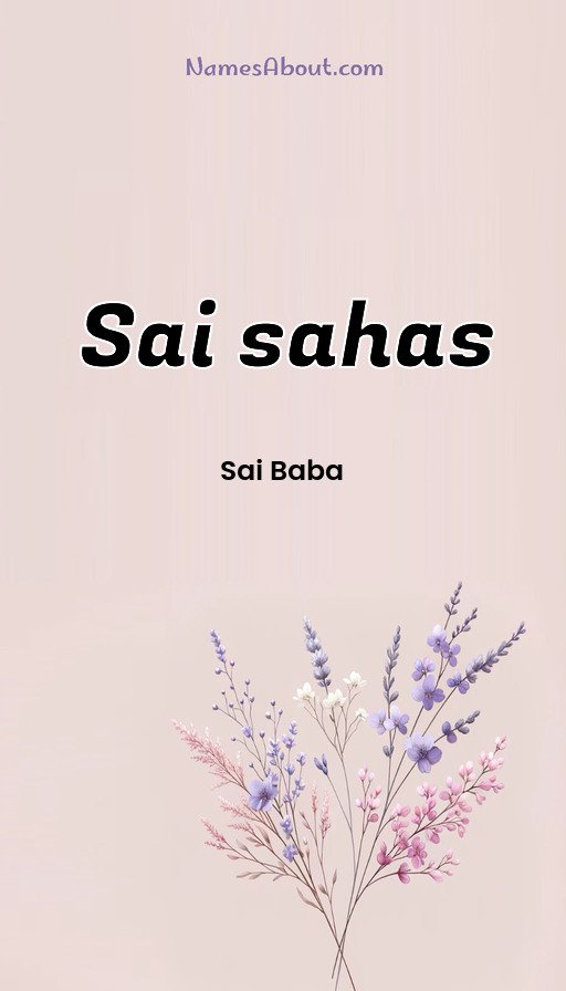 Meaning of Sai sahas