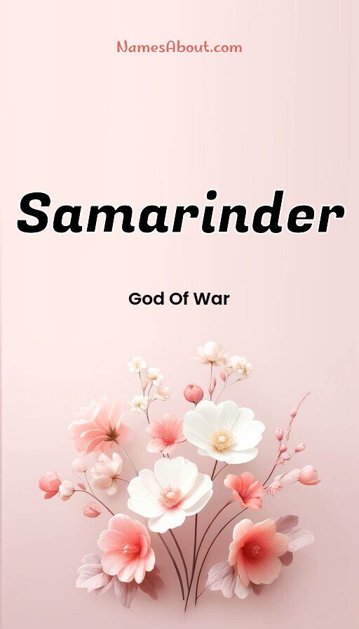 Meaning of Samarinder