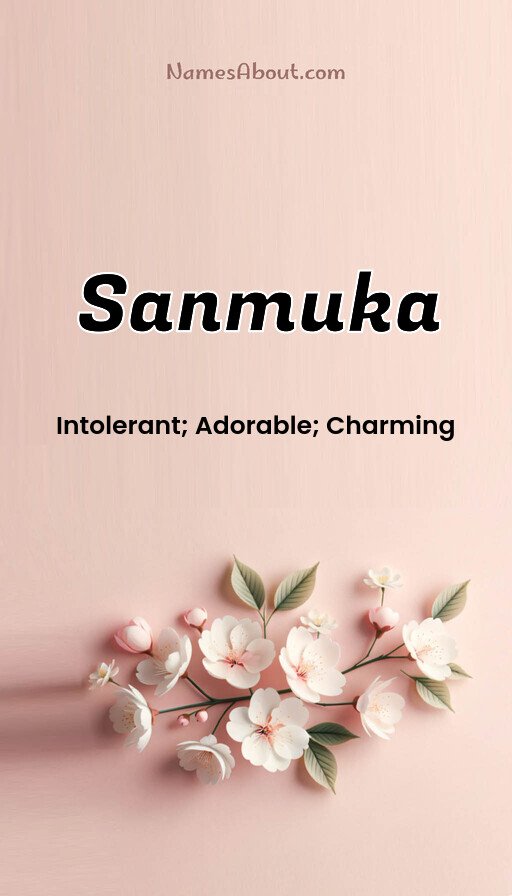 Meaning of Sanmuka