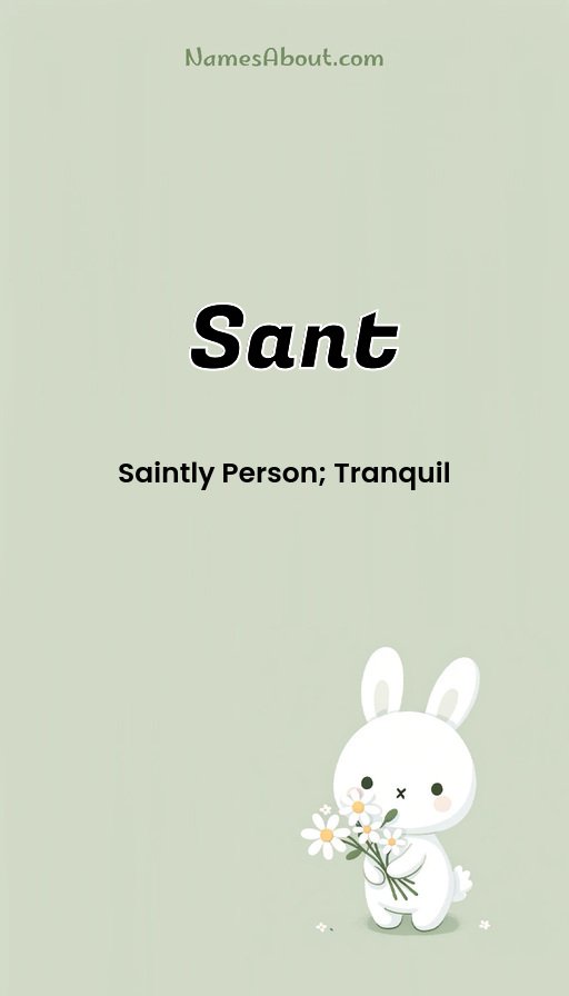 Meaning of Sant