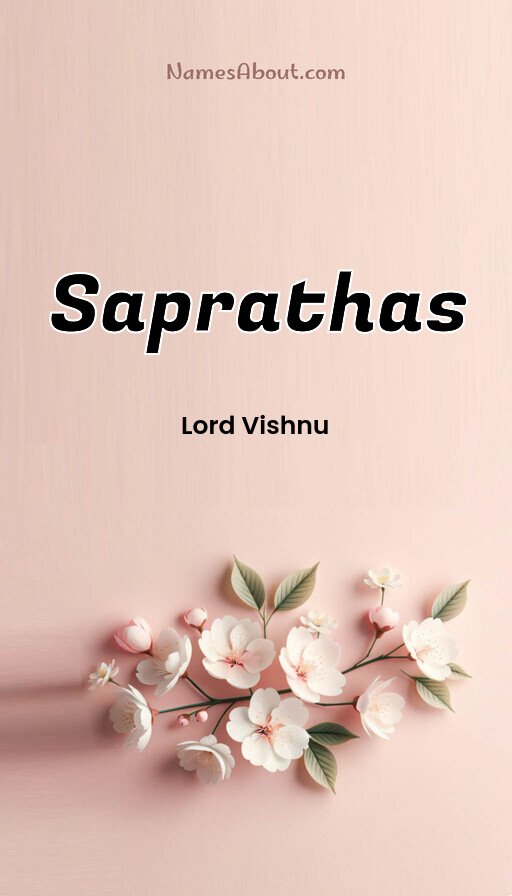 Meaning of Saprathas