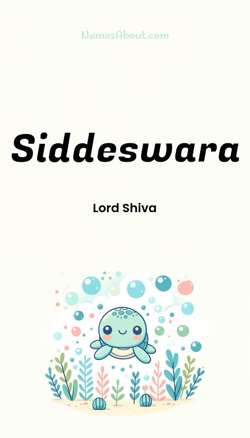 Meaning of Siddeswara