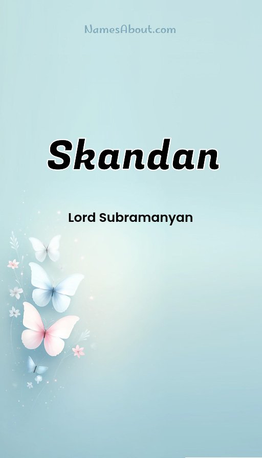 Meaning of Skandan