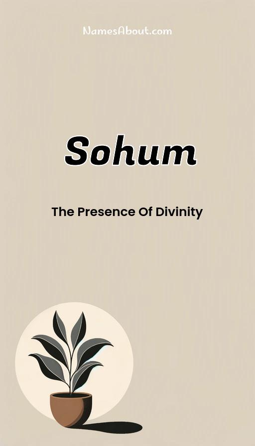 Illustration of Sohum