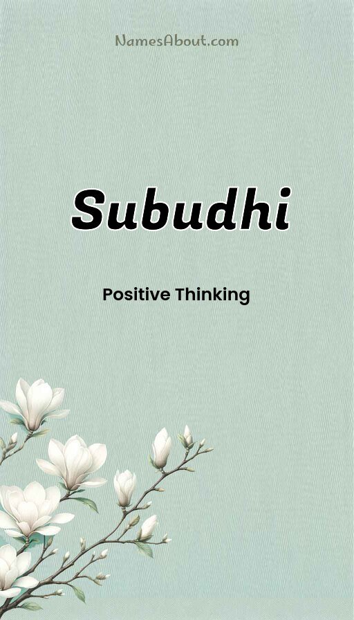 Meaning of Subudhi
