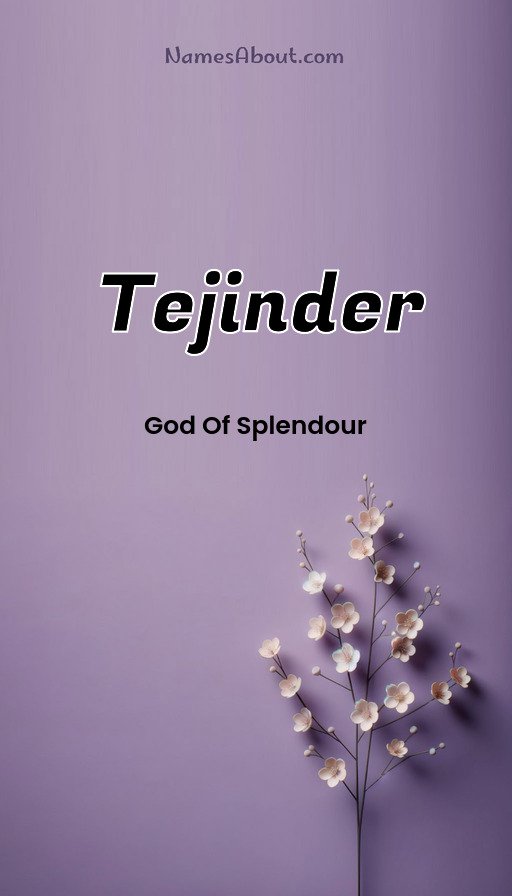 Meaning of Tejinder