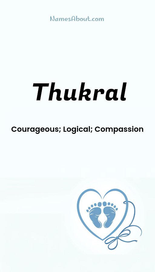 Meaning of Thukral
