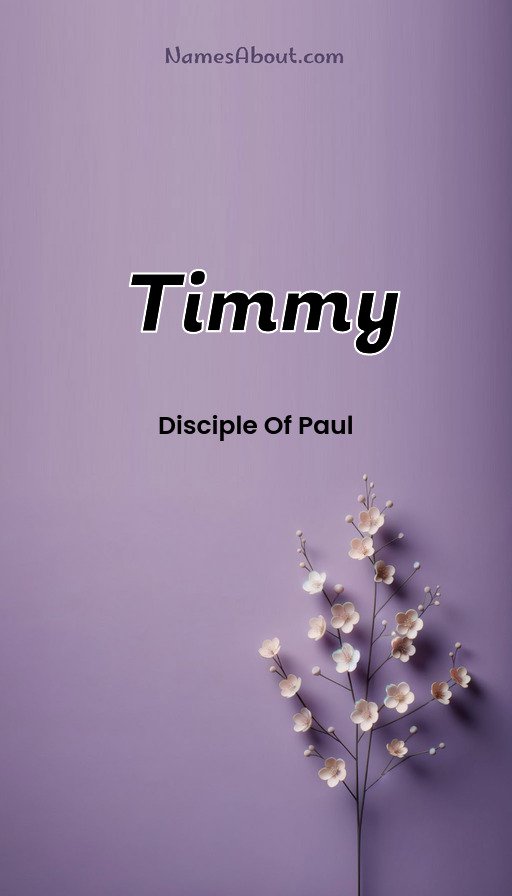 Meaning of Timmy