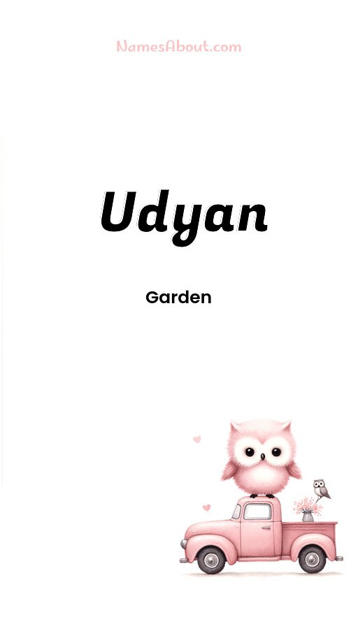 Meaning of Udyan