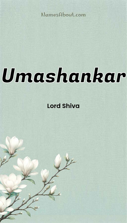 Meaning of Umashankar