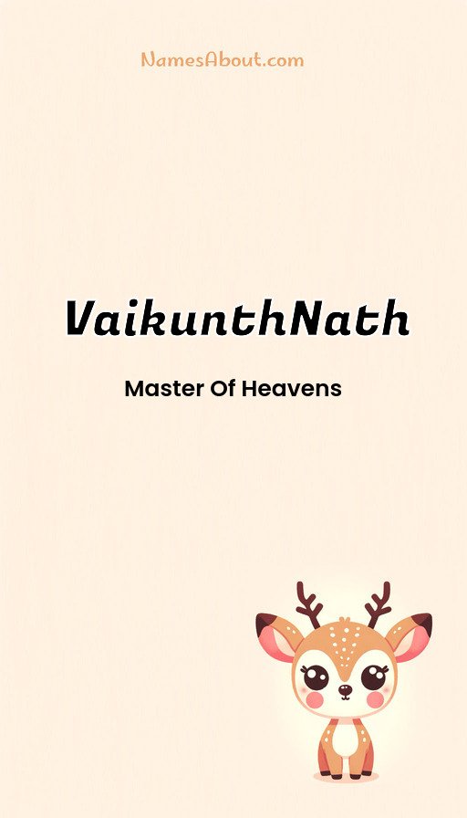 Meaning of Vaikunthnath