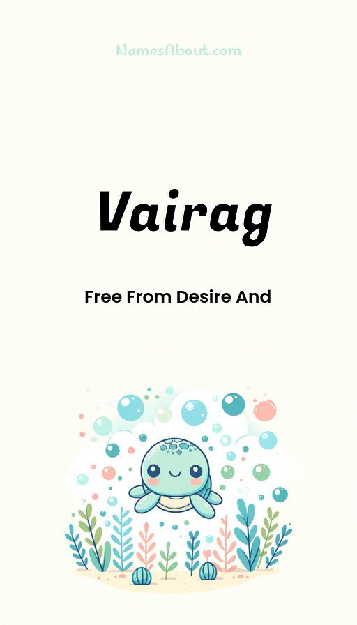 Meaning of Vairag