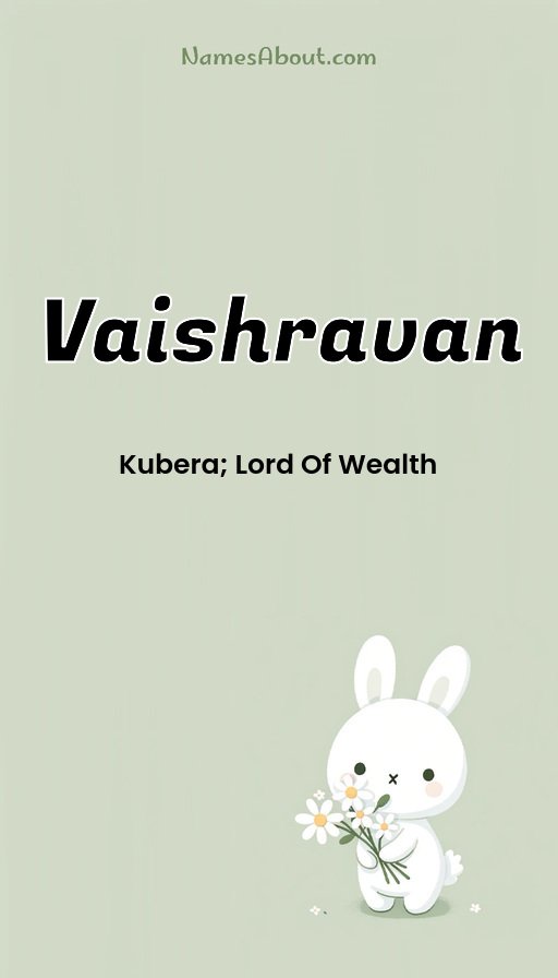 Meaning of Vaishravan