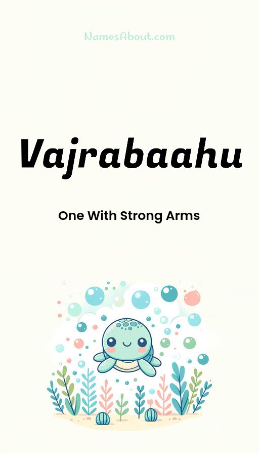 Meaning of Vajrabaahu
