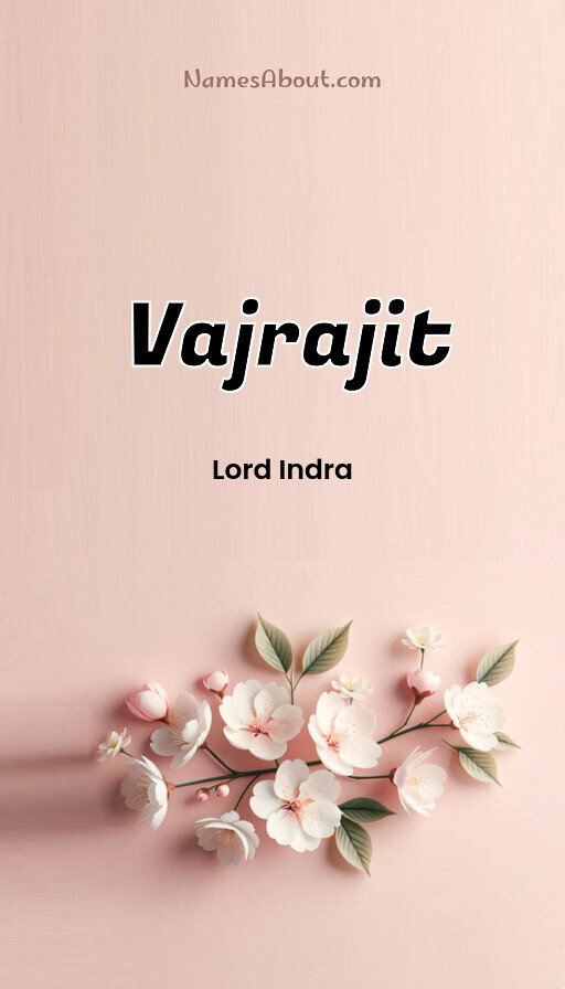Meaning of Vajrajit