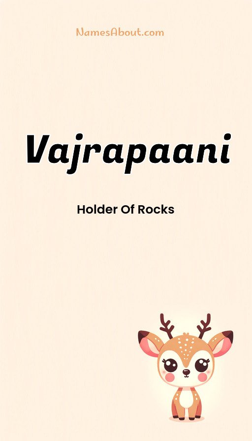 Meaning of Vajrapaani