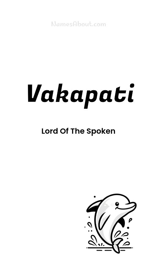 Meaning of Vakapati