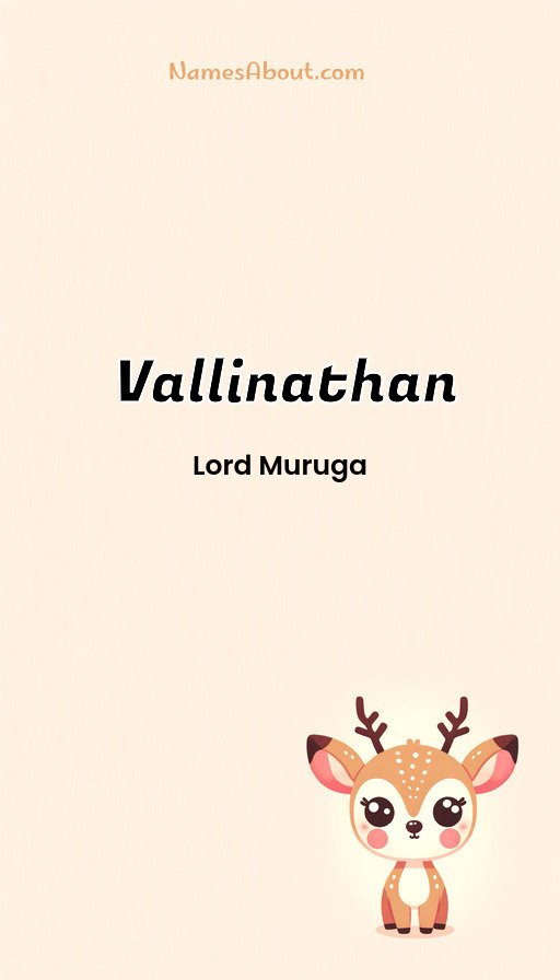 Meaning of Vallinathan