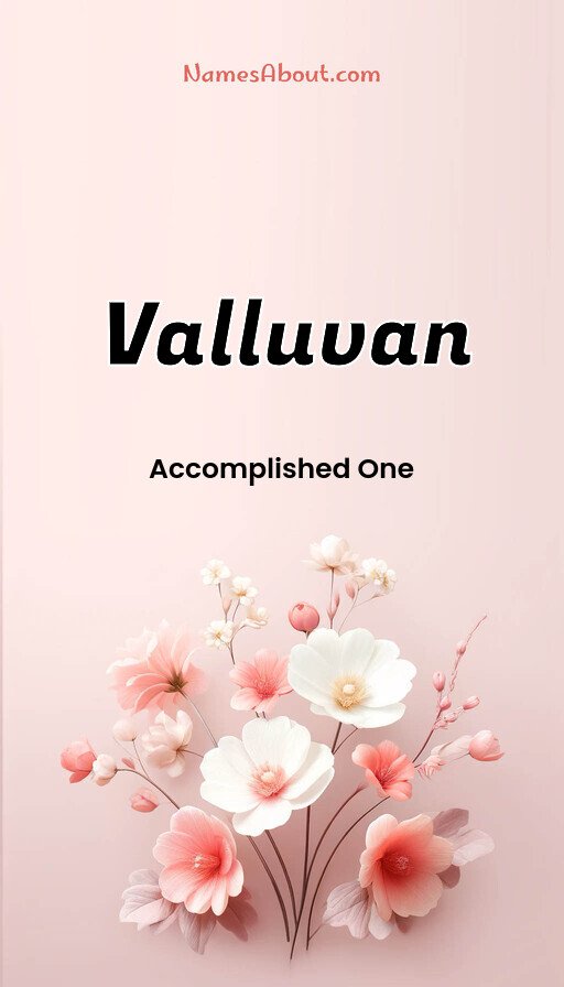 Meaning of Valluvan
