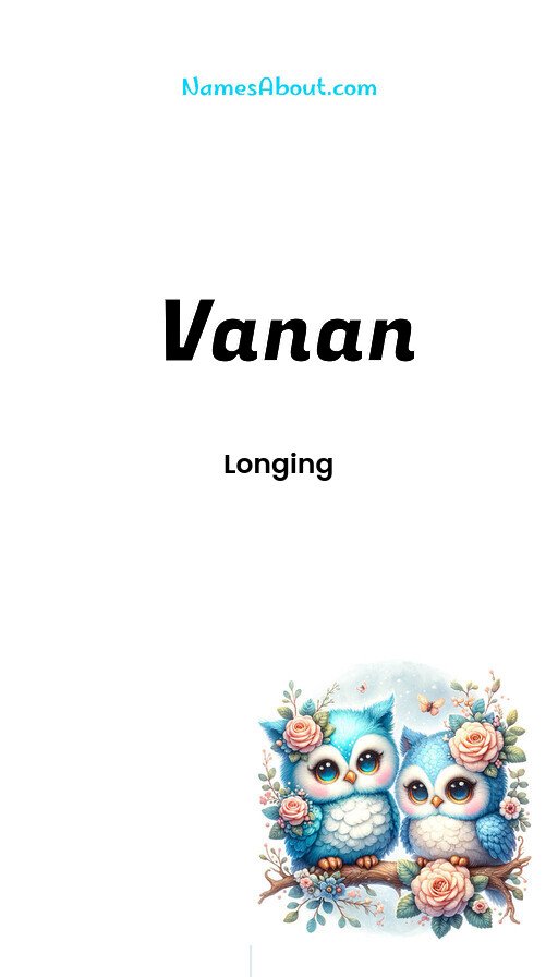 Meaning of Vanan