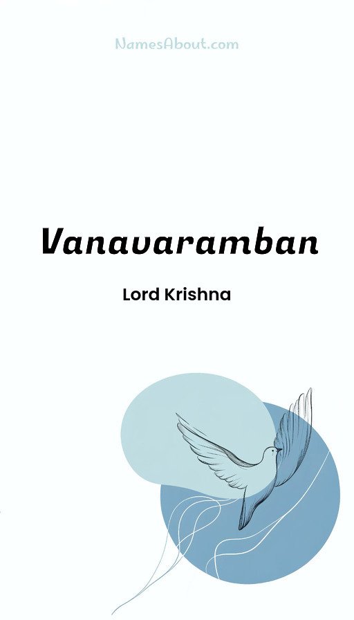 Meaning of Vanavaramban
