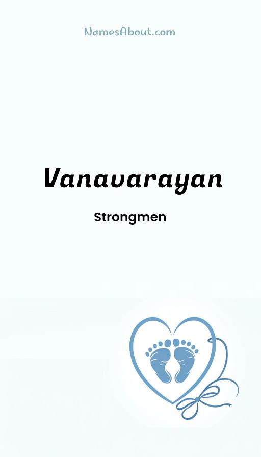 Illustration of Vanavarayan